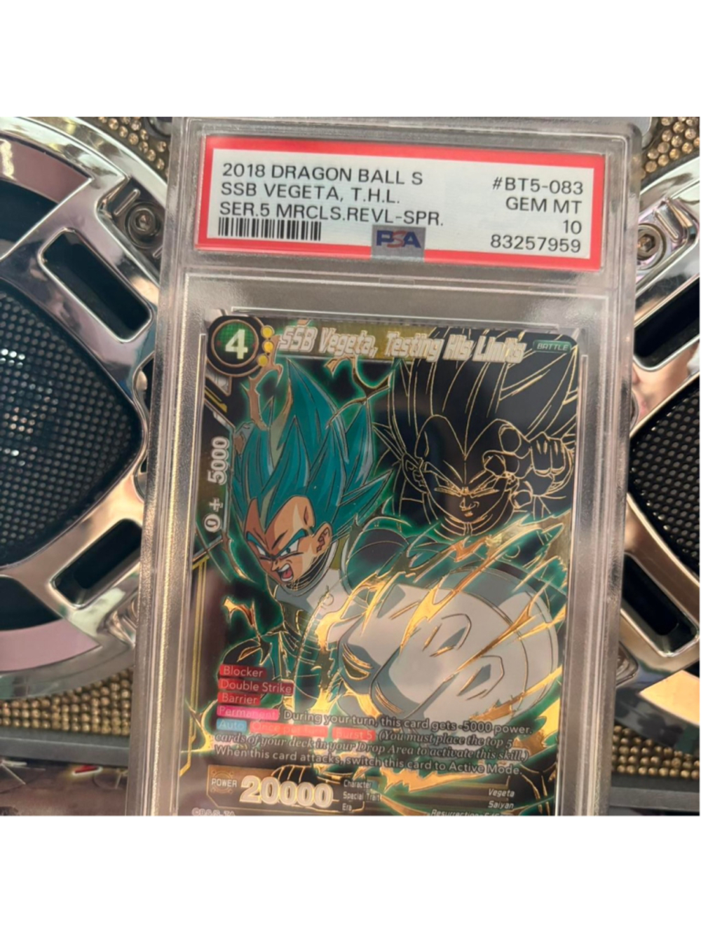 PSA 10 Dragon Ball Super SSB Vegeta Testing His Limits card #dbz #gaming
Only on